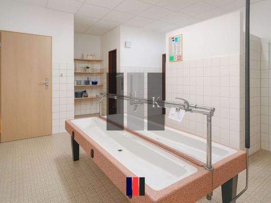 Waschraum - Darstellung