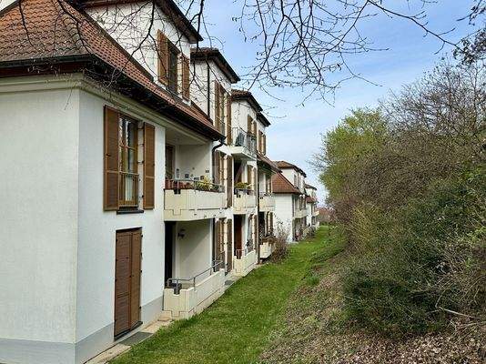 Erdgeschosswohnungen mit Südausrichtung der Hausnummer 17