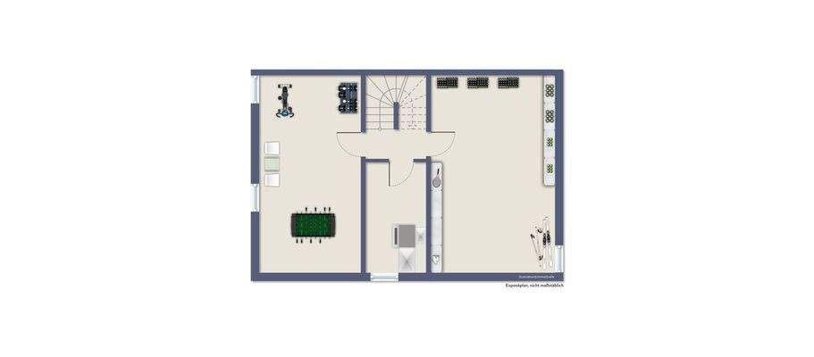 Grundriss Untergeschoss