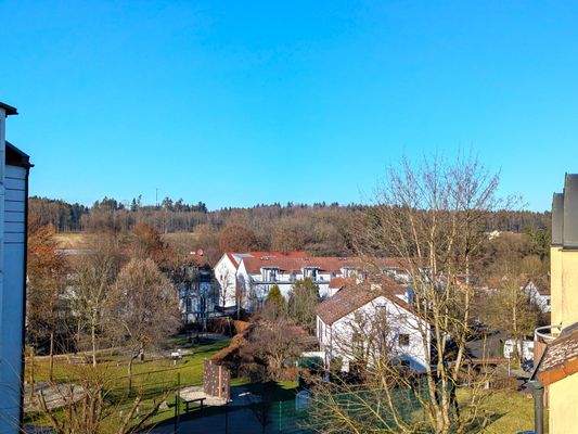 Blick von der Loggia nach Nordwesten