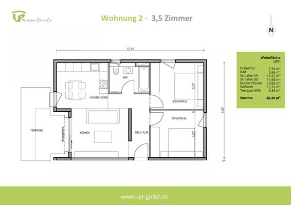 Wohnung 2