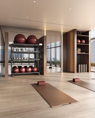 Serene Fitness Space