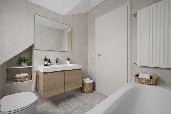 2. OG | Bad mit Wanne (2), virt. Darstellung