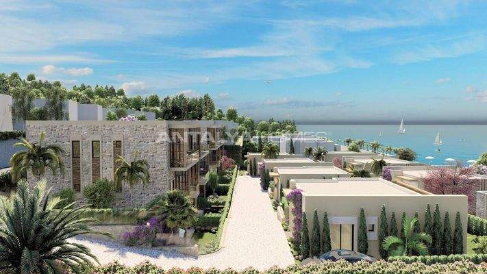 Elegant Houses in a Seaside Project in Bodrum Torba