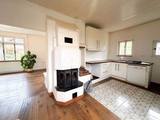 Küche und Essbereich