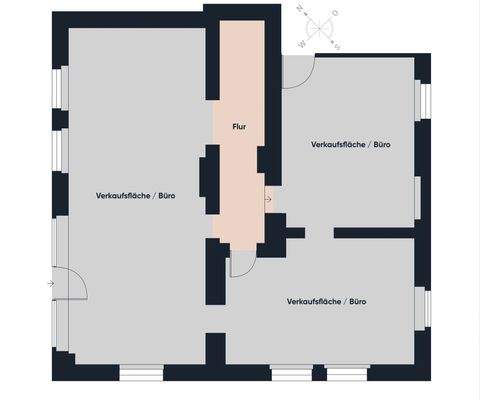 Grundriss ohne Maßstab