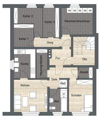 Grundriss Kellergeschoss