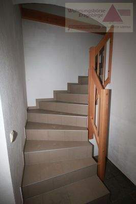 Treppe innerhalb der Wohnung