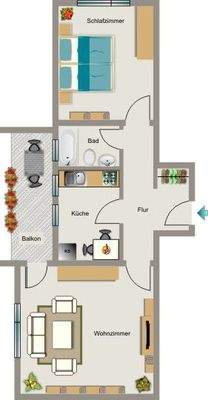 Grundriss (Beispiel)