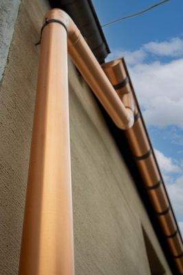 Kupfer-Rohre, dauerhaft lackiert