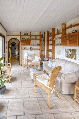 Wohnzimmer/Bibliothek