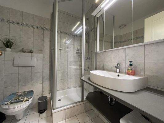 Innenliegendes Duschbad