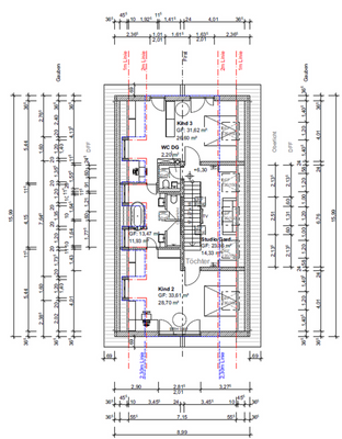 Grundriß Dachgeschoss