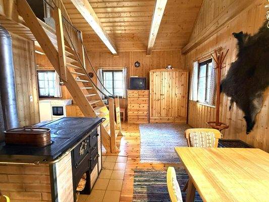 Die große gemütliche Wohnstube