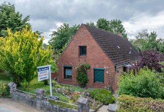 Blick auf das Wohnhaus