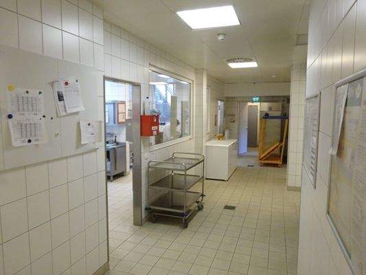 Küchenbereich im Untergeschoss