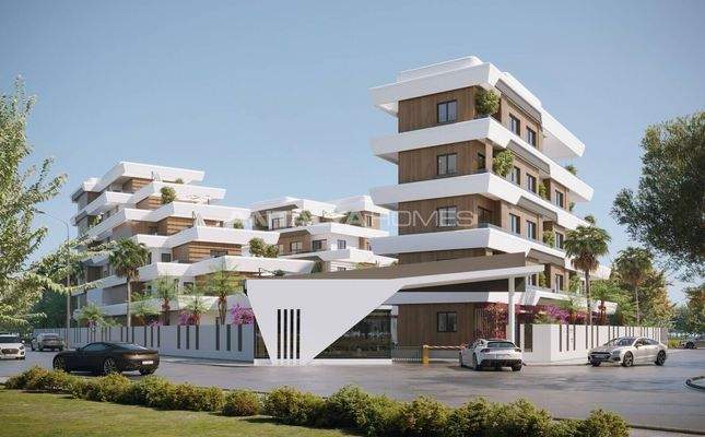 Investment Apartments with 400 m² Pool in Antalya Aksu