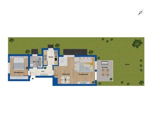 Grundriss Erdgeschoss