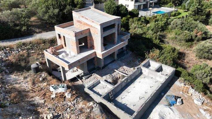 Kreta, Almyrida: Neubau-Projekt! Luxusvilla in der Natur zu verkaufen