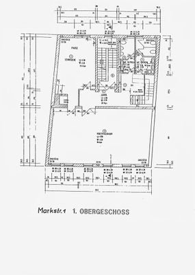 1. Obergeschoss Grundriss