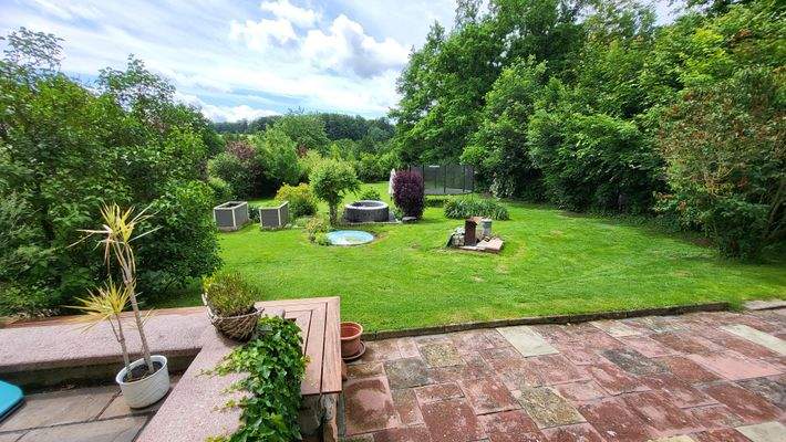 Ausblick von Terasse