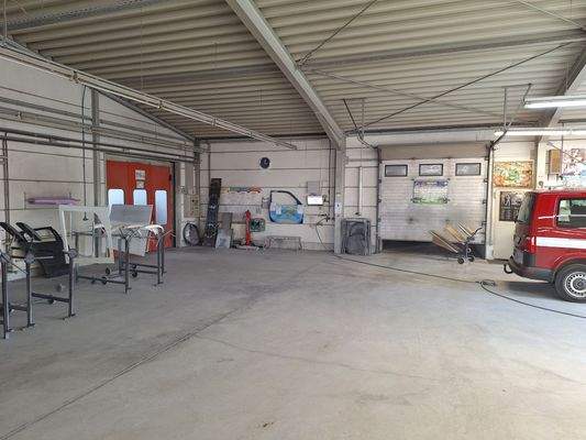 Innenansicht Werkstatt