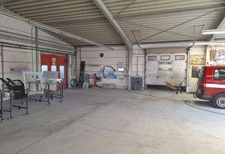 Innenansicht Werkstatt