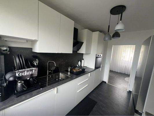 Blick in die Küche (2)