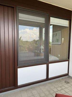 Fenster vom Schlafzimmer