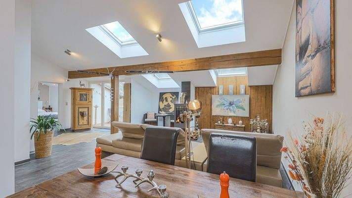 KITZIMMO-exklusive Dachgeschosswohnung kaufen - Immobilien Kitzbühel.