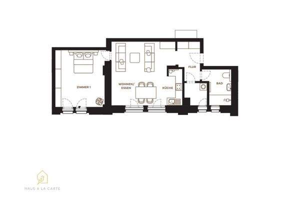 Grundriss - Wohnung 23