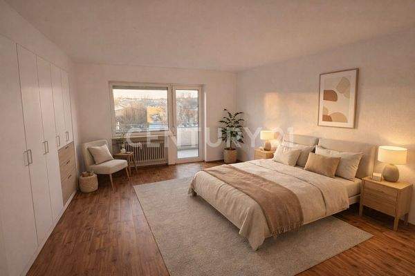 Schlafraum (Virtuell möbliert)