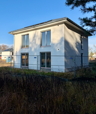 bauartgleiches Haus 20 in Fertigstellung