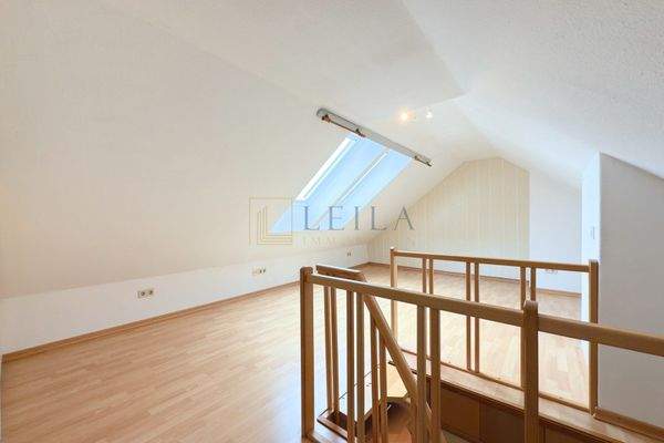 Ausgebauter Dachboden mit Ankleideraum