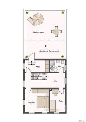 Grundriss Obergeschoss