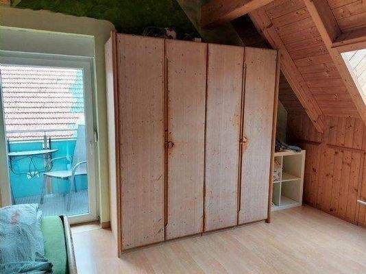 Schlafzimmer im Dachgeschoss mit .....