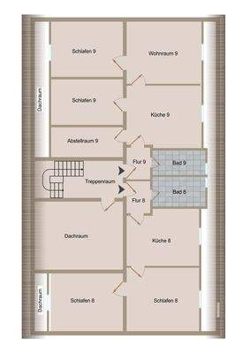 Grundriss Dachgeschoss