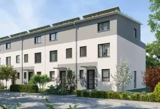 4 stilvolle Reihenhäuser