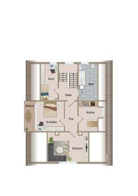 Grundriss Dachgeschoss