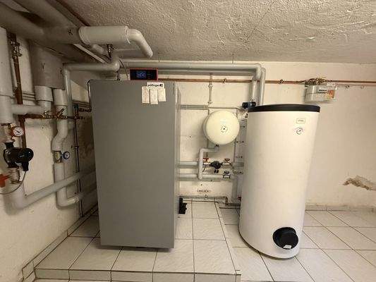 moderne Heizungsanlage