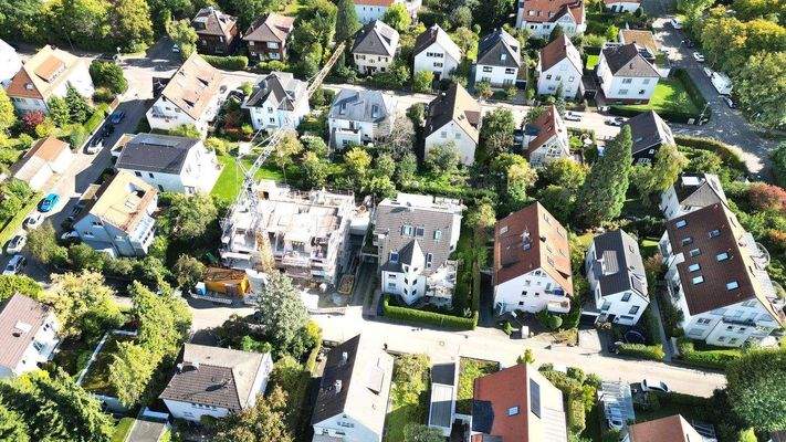 Ansicht Bauvorhaben von oben (Bild 2)