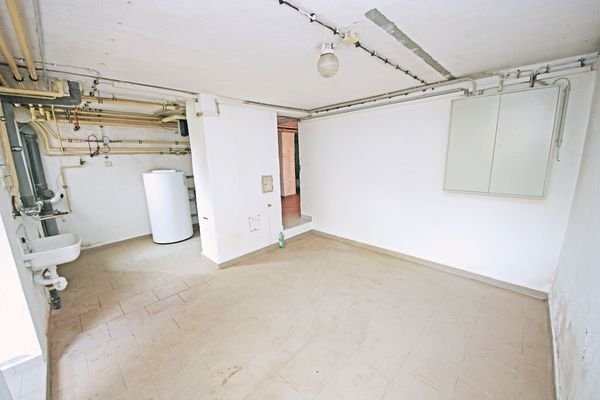 Heizungsraum im Keller
