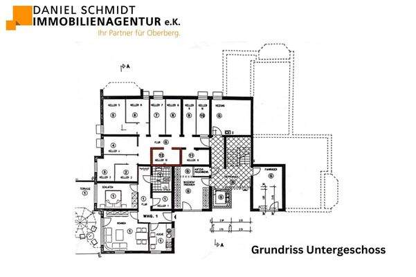 Grundriss Untergeschoss