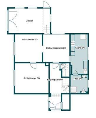 Grundriss Erdgeschoss