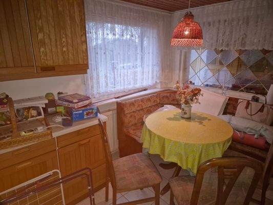 Küche und Essbereich