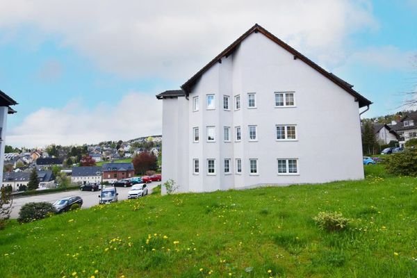 Seitenansicht Haus