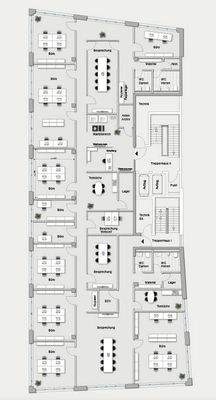 Beispiel Grundriss 2.-4. OG