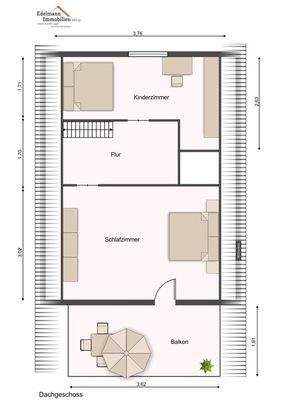 Grundriss Dachgeschoss