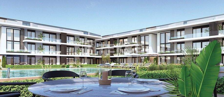 New Apartments with Shared Pool near the Beach in Kuşadası