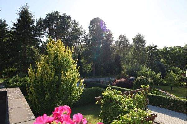 Blick von der Terrasse nach Südwesten